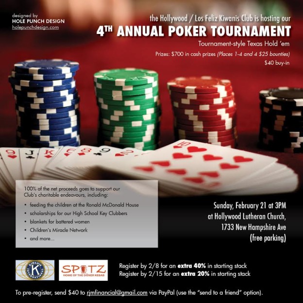 4th Annual Poker Tournament
