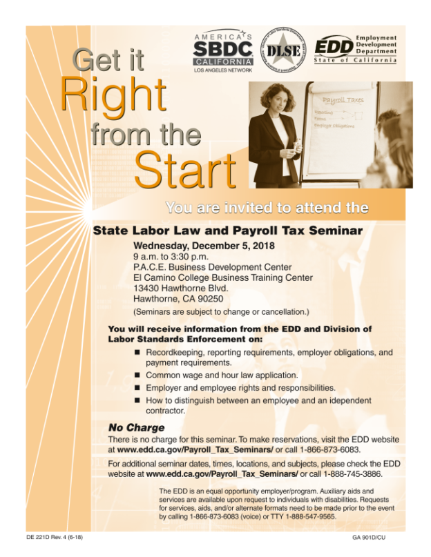 Payroll Tax Seminar