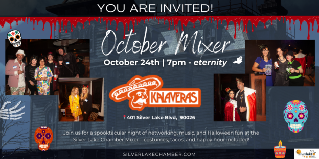 Silver Lake Chamber of Commerce October Halloween networking Mixer at Kalaveras